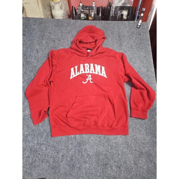 Alabama Crimson Tide Hoodie Mens XL NCAA Football Pullover Sweatshirt College - Picture 4 of 11